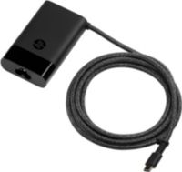Chargeur ordinateur portable HP PC 65W noir mat compact USB-C EU