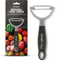 Eplucheur MICROPLANE Professional Y Serrated Black