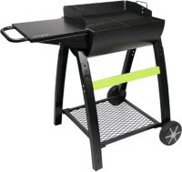 Barbecue charbon COOK'IN GARDEN TONINO 50 noir sur chariot 50 cm