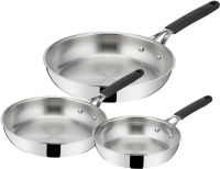 Batterie de cuisine LAGOSTINA 3 poeles Esperta Triply 20/24/28cm