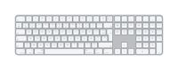Clavier sans fil APPLE Magic Keyboard avec Touch ID Blanc