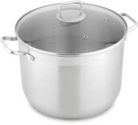 Faitout ESSENTIELB 30 inox avec couvercle