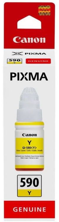 Cartouche d'encre CANON Bouteille d'Encre GI-490 Jaune (Yellow) PIXMA Série G - 0667C001
