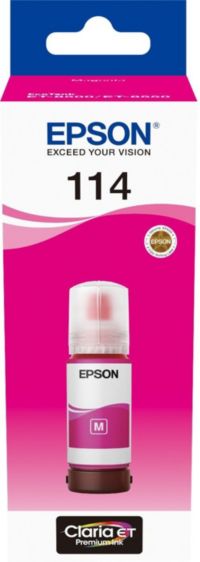 Cartouche d'encre EPSON Bouteille d'Encre Ecotank 114 Magenta - C13T07B440