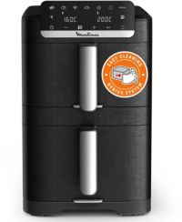 Friteuse sans huile MOULINEX Easy fry Crispy Stack Dual EZ7568F0