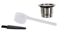 COOK CONCEPT reutilisable compatible nespresso acier