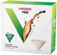 Filtre à café HARIO naturels x100 pour Dripper 1/4 tasses
