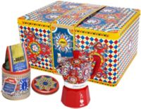 BIALETTI Coffret Moka 3 tasses + café<br> Dolce Gabbana