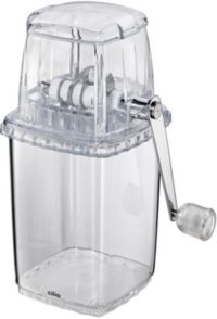Machine à piler la glace CILIO a glace acrylique transparent