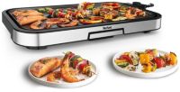 Plancha électrique TEFAL GIANT XL CB631D10 gris à poser, 55x30.4 cm