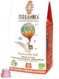 TERRA MOKA x15 ADELE compostables