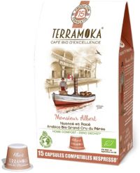 TERRA MOKA x15 ALBERT compostables