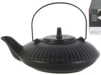 THE HOME DECO FACTOR ceramique noire 60cl