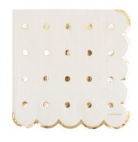 Serviette en papier SCRAPCOOKING x20 gold