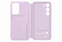 Etui SAMSUNG S23 Smart View porte-carte Lilas