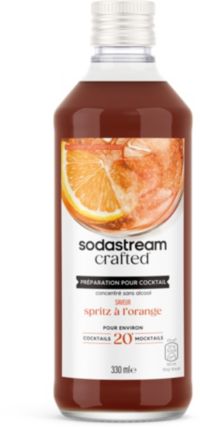 Concentré SODASTREAM mixer saveur Spritz sans alcool 330mL