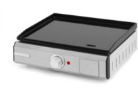 Plancha électrique RIVIERA ET BAR QPL1045 émaillée à poser, 45x35 cm