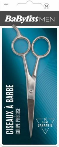 Ciseaux moustache et barbe BABYLISS à barbe