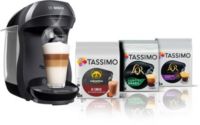 Tassimo BOSCH TAS102EC6  Happy Noir + 3 packs de T- Disc
