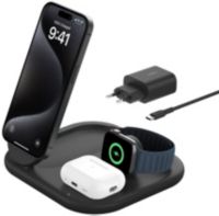 Chargeur induction BELKIN induction 15W 3en1 noir