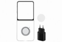 Pack SAMSUNG Z Flip 5 transparente + secteur 25W