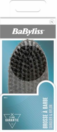 Brosse à barbe BABYLISS cheveux & barbe mixte