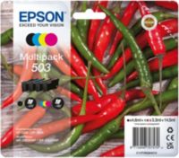 Cartouche d'encre EPSON Pack Multipack 4 Originales 503 (Noir + 3 Couleurs) - C13T05A64010
