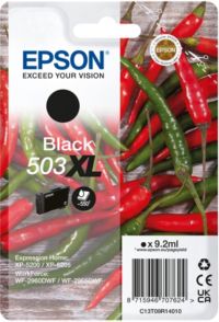 Cartouche d'encre EPSON Originale 503 Noire Série Piment - C13T05A14010