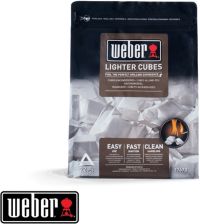 Allume feu WEBER de 22 cubes allume-feux blancs