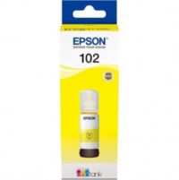 Cartouche d'encre EPSON Bouteille d'Encre Ecotank 102 Jaune (Yellow) - C13T03R440