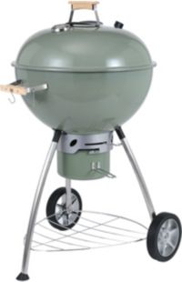 Barbecue charbon ESSENTIELB EBCK1 vert sur pieds 55 cm