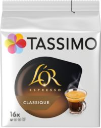 TASSIMO Café L'OR Espresso Classique X16