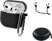 Pack ESSENTIELB étui Airpods 4 Noir