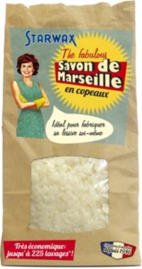 STARWAX THE FABULOUS SAVON DE MARSEILLE COPEAUX 750GR