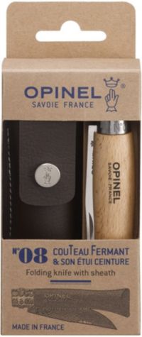 Couteau OPINEL No 08 Inox hêtre tradition
