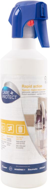 CARE+PROTECT pour aspi sans sac et balais  et poubell