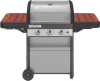 Barbecue gaz CAMPINGAZ 3 SERIES CLASSIC WLX inox 3 brûleurs sur chariot, 61x45 cm