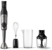 Mixeur PHILIPS HR2683/00 Mixeur plongeant ProMix Série 5000 métal/noir 1200W, 3 accessoires