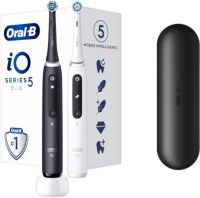 Brosse à dents électrique ORAL-B iO5 Duo Matt Black/Quite White