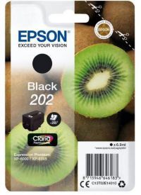 Cartouche d'encre EPSON Originale 202 Noire Série Kiwi - C13T02E14010