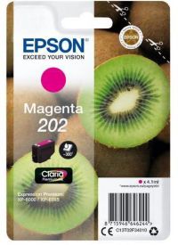 Cartouche d'encre EPSON Originale 202 Magenta Série Kiwi - C13T02E34010
