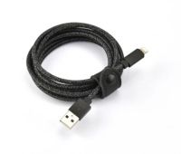 Câble Lightning ADEQWAT vers USB 2M certifié Apple Noir