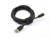 Câble USB C ADEQWAT vers USB 2M tressé Noir