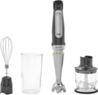 Mixeur BRAUN MQ7026X MultiQuick 7 gris et noir 2 accessoires