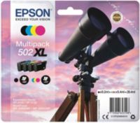 Cartouche d'encre EPSON Pack Multipack 4 Originales 502 XL (Noir + 3 Couleurs) - C13T02W64010