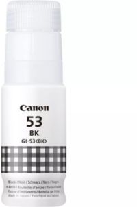 Cartouche d'encre CANON Bouteille d'Encre GI-53 Noire Pigmentée - 4670C001