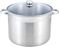 ESSENTIELB Vapeur Inox diam 30 cm + couvercle verre