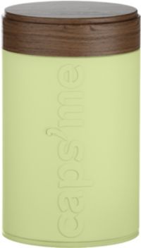 Boite à café CAPS ME à café verte contenance 250g