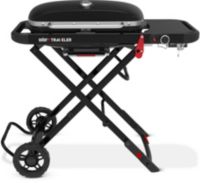 Barbecue gaz WEBER Gaz Traveler, sur chariot, 1 brûleur, surface de cuisson 63.5 x 34.3 cm