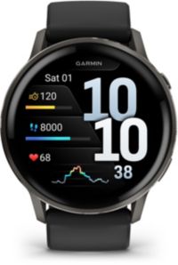 Montre sport GARMIN Venu 4 Sport et santé GPS AMOLED BT Wi-Fi 45 mm Noir / Noir